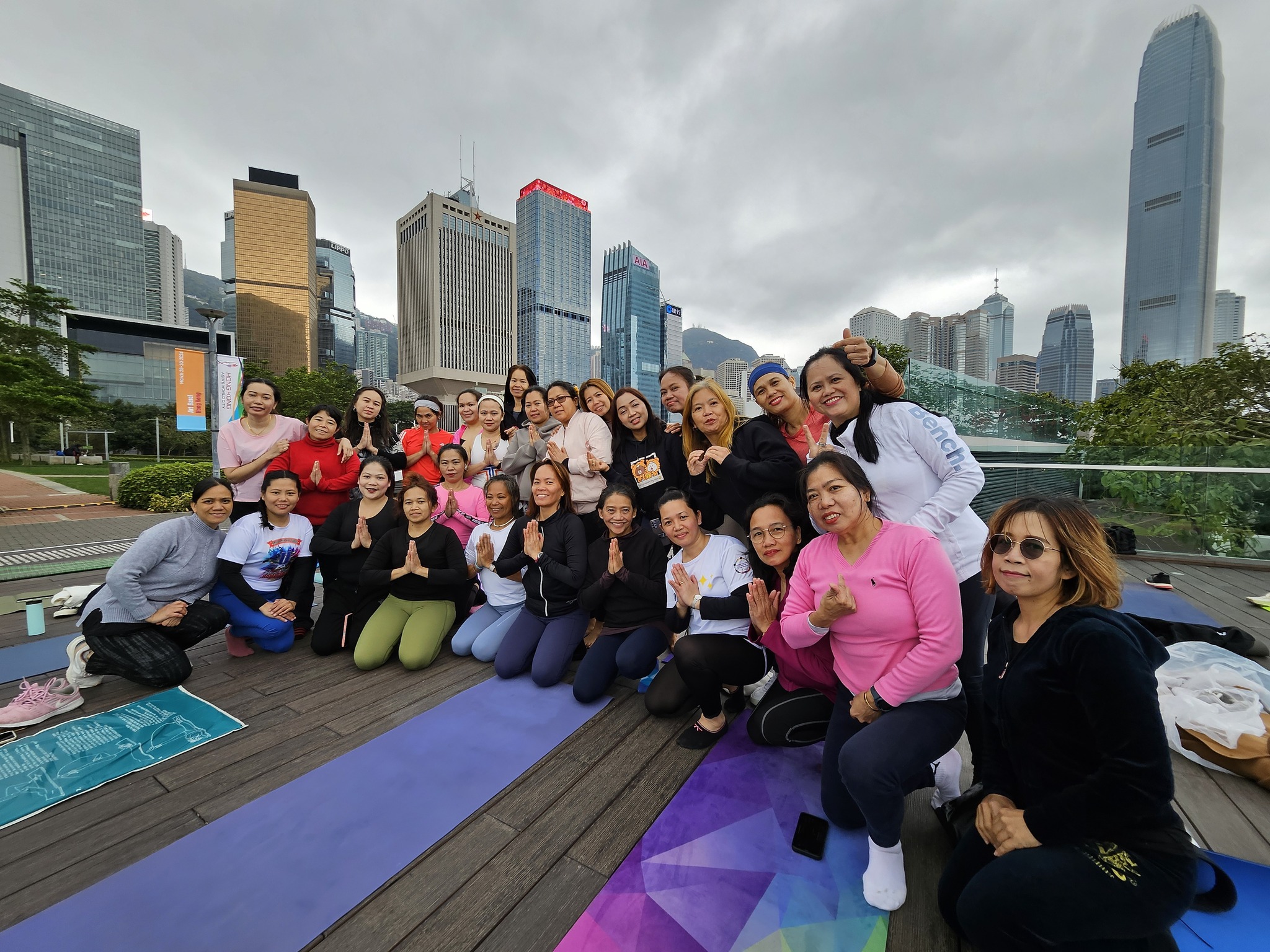 Yoga dan Puisi di Taman! (Mar. 10, 2024) CUHK MDW